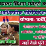 Income Tax Department Vacancy 2025: आयकर विभाग में स्पोर्ट्स पर्सन के लिए 56 पदों पर निकली भर्ती, आवेदक जल्दी करे आवेदन